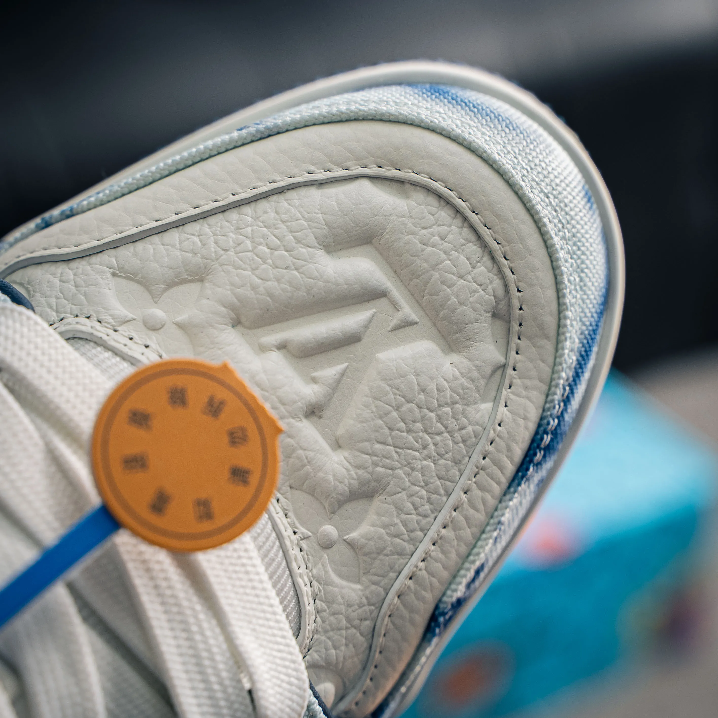 【YS 】 Louis Vuitton LV Trainer Blue ✦ ， ✦ White ， ✦ Lace-Up ，